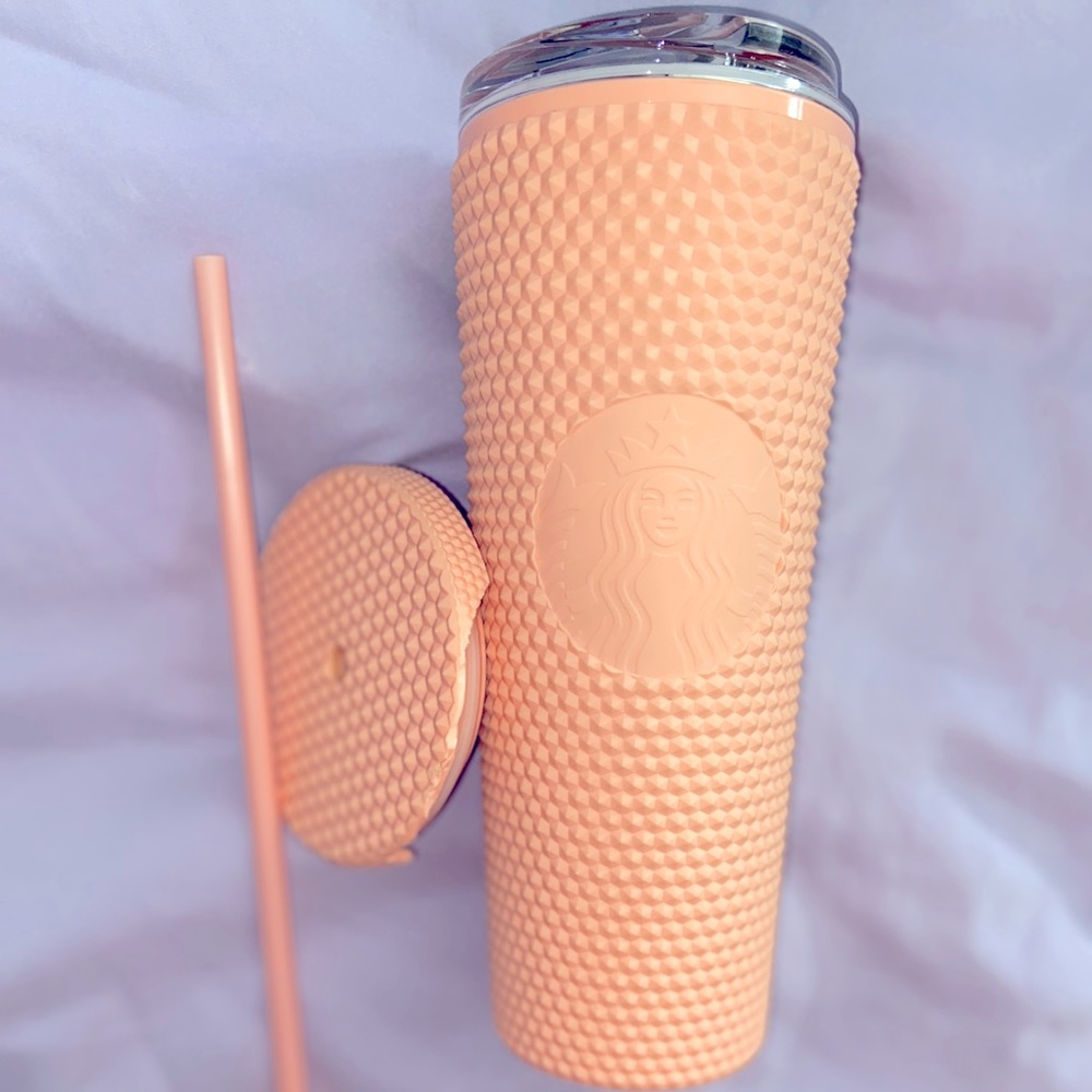 Spring 2020 Rare Matte Pink Studded Cold Cup